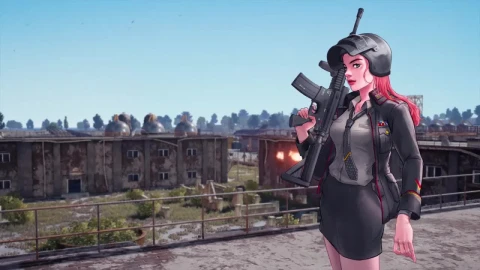 Pubg Militia Girl HD Live Wallpaper For PC - Free Live Wallpaper