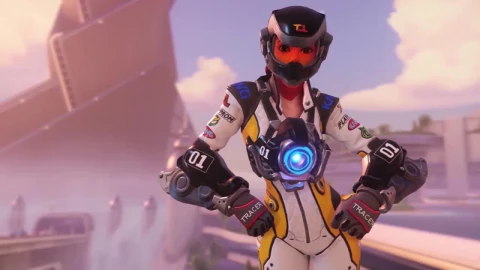 Tracer Race Gear Overwatch HD Live Wallpaper For PC - Free Live Wallpaper