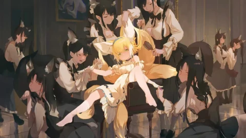 Suzuran And Servants Arknights HD Live Wallpaper For PC - Free Live Wallpaper
