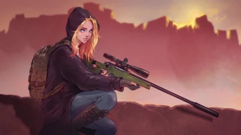 Sniper Girl HD Live Wallpaper For PC - Free Live Wallpaper
