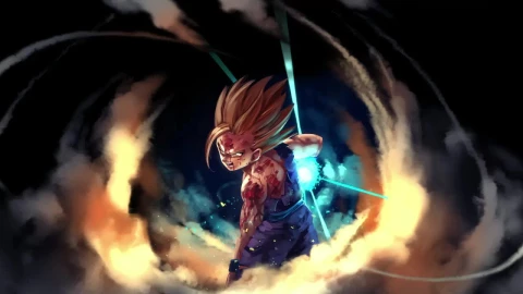 Gohan Kamehameha Dragon Ball HD Live Wallpaper For PC - Free Live Wallpaper