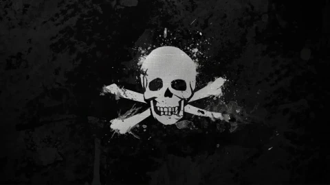 Skull Pirate Flag HD Live Wallpaper For PC - Free Live Wallpaper
