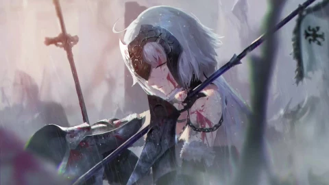 Jeanne Alter Rain Fate Grand Order HD Live Wallpaper For PC - Free Live Wallpaper