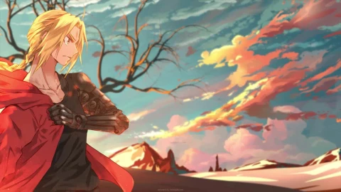 Edward Elric Fullmetal Alchemist Brotherhood HD Live Wallpaper For PC - Free Live Wallpaper