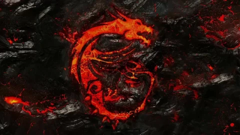 Msi Dragon Logo HD Live Wallpaper For PC - Free Live Wallpaper