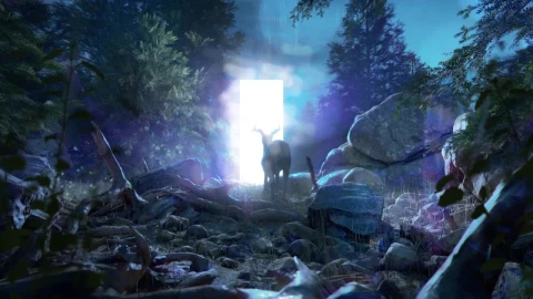 Deer And Gate HD Live Wallpaper For PC - Free Live Wallpaper