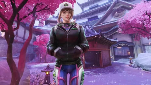 Dva In Hanamura Overwatch HD Live Wallpaper For PC - Free Live Wallpaper