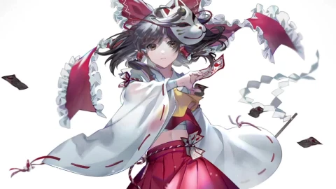 Reimu Hakurei Touhou HD Live Wallpaper For PC - Free Live Wallpaper