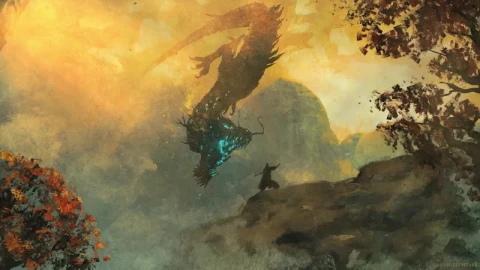 Divine Dragon Boss Fight Sekiro Shadows Die Twice HD Live Wallpaper For PC - Free Live Wallpaper