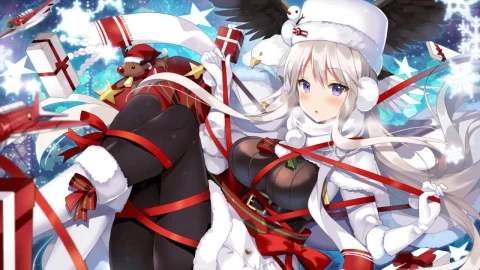 Enterprise Merry Christmas Azur Lane HD Live Wallpaper For PC - Free Live Wallpaper