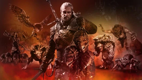 Geralt Vs Monsters The Witcher 3 Wild Hunt HD Live Wallpaper For PC - Free Live Wallpaper