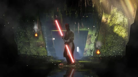 Star Wars Darth Maul Double Bladed Lightsaber Training HD Live Wallpaper For PC - Free Live Wallpaper