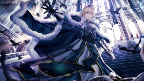 Artoria Pendragon Fate Grand Order 1 HD Live Wallpaper For PC - Free Live Wallpaper