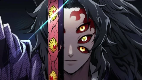 Kokushibo Kimetsu No Yaiba HD Live Wallpaper For PC - Free Live Wallpaper