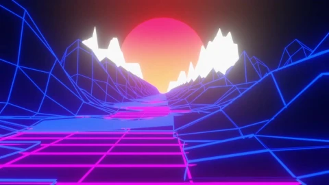 Synthwave Aesthetics HD Live Wallpaper For PC - Free Live Wallpaper