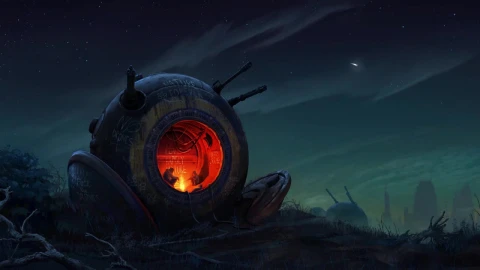 Post Apocalyptic Fireplace HD Live Wallpaper For PC - Free Live Wallpaper