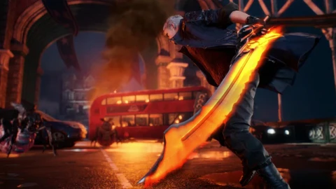 Nero Red Queen Devil May Cry 5 HD Live Wallpaper For PC - Free Live Wallpaper
