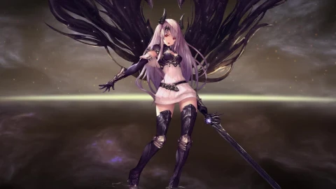Arisa Black Wings Shadowverse HD Live Wallpaper For PC - Free Live Wallpaper
