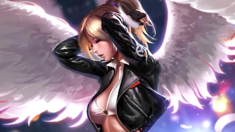 Mercy Overwatch 2 HD Live Wallpaper For PC - Free Live Wallpaper