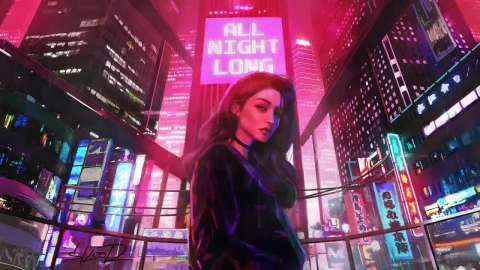 City Girl HD Live Wallpaper For PC - Free Live Wallpaper