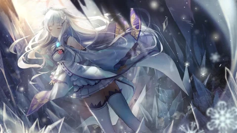 Emilia Re Zero HD Live Wallpaper For PC - Free Live Wallpaper