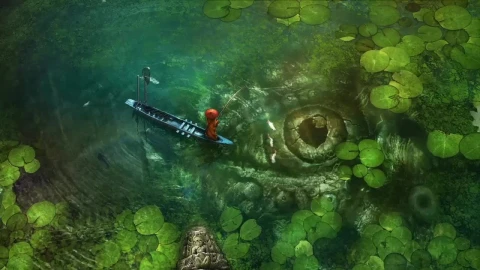 Fisherman And Mysterious Eye HD Live Wallpaper For PC - Free Live Wallpaper