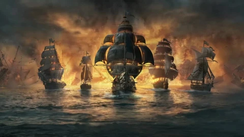 Pirate Fleet Skull And Bone HD Live Wallpaper For PC - Free Live Wallpaper