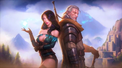 Geralt And Yennefer The Witcher 3 Wild Hunt HD Live Wallpaper For PC - Free Live Wallpaper