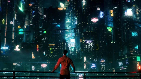 Takeshi Kovacs In The Sci Fi City Altered Carbon HD Live Wallpaper For PC - Free Live Wallpaper
