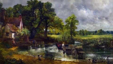 The Hay Wain HD Live Wallpaper For PC - Free Live Wallpaper