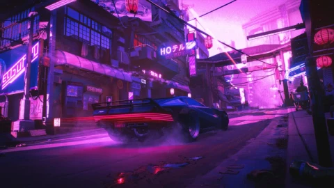 Quadra Cyberpunk 2077 HD Live Wallpaper For PC - Free Live Wallpaper