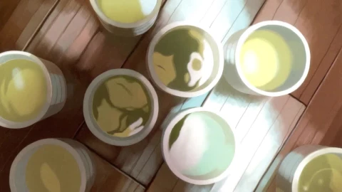 Ocha Tea Cups HD Live Wallpaper For PC - Free Live Wallpaper