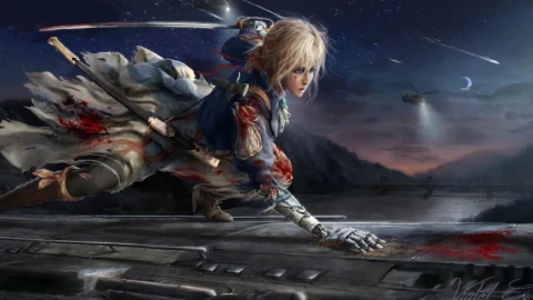 Violet Evergarden In A Fight HD Live Wallpaper For PC - Free Live Wallpaper