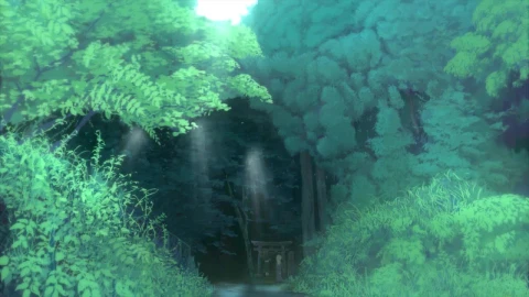 Maribel Hearn Renko Usami At A Forest Shrine Touhou Project HD Live Wallpaper For PC - Free Live Wallpaper