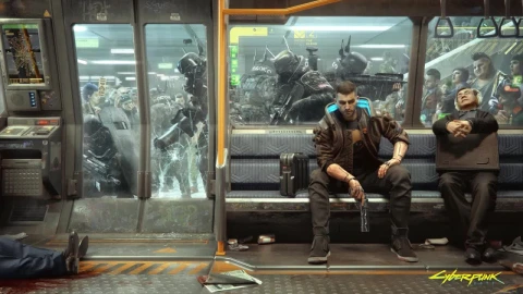 Metro Cyberpunk 2077 HD Live Wallpaper For PC - Free Live Wallpaper