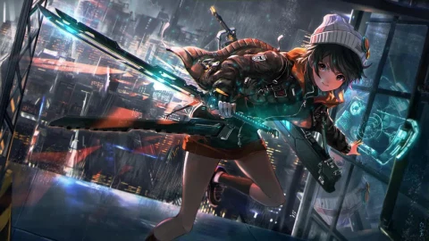 Sci Fi Anime Girl HD Live Wallpaper For PC - Free Live Wallpaper