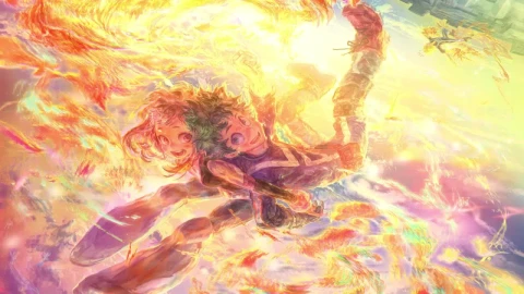 Izuku Midoriya And Ochaco Uraraka My Hero Academia HD Live Wallpaper For PC - Free Live Wallpaper