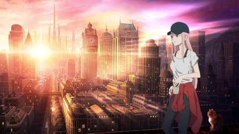 Zero Two In The City Darling In The Franxx HD Live Wallpaper For PC - Free Live Wallpaper