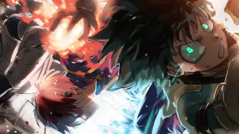 Izuku Midoriya And Todoroki Shoto And Tenya Iida My Hero Academia HD Live Wallpaper For PC - Free Live Wallpaper