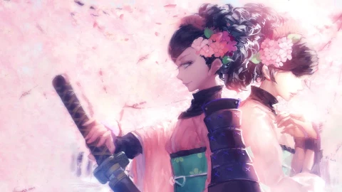 Momohime Muramasa The Demon Blade HD Live Wallpaper For PC - Free Live Wallpaper