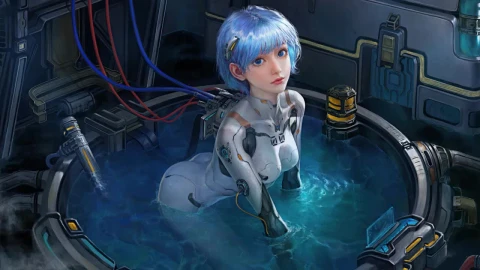 Rei Ayanami Neon Genesis Evangelion 1 HD Live Wallpaper For PC - Free Live Wallpaper