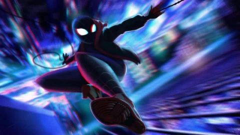 Miles Morales Spider Man Into The Spider Verse HD Live Wallpaper For PC - Free Live Wallpaper