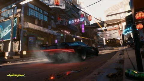 Quadra V Tech Cyberpunk 2077 HD Live Wallpaper For PC - Free Live Wallpaper