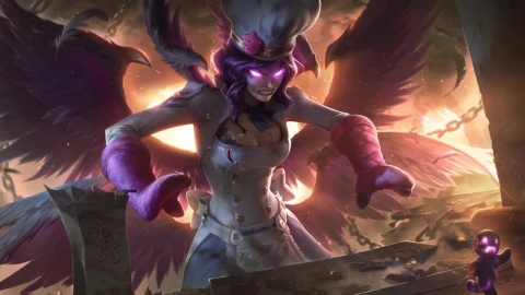 Sinful Succulence Morgana League Of Legends HD Live Wallpaper For PC - Free Live Wallpaper