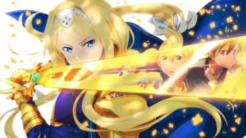 Alice Zuberg Fragrant Olive Sword Sword Art Online Alicization HD Live Wallpaper For PC - Free Live Wallpaper
