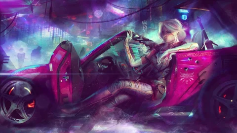 Ciri Cyberpunk 2077 HD Live Wallpaper For PC - Free Live Wallpaper