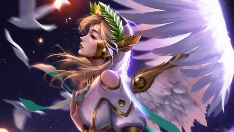 Mercy Winged Victory Overwatch HD Live Wallpaper For PC - Free Live Wallpaper