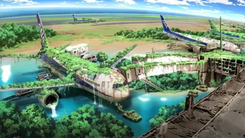 Abandoned Airport In Summer HD Live Wallpaper For PC - Free Live Wallpaper