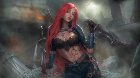 Katarina League Of Legends HD Live Wallpaper For PC - Free Live Wallpaper