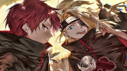 Deidara And Sasori Naruto Shippuden HD Live Wallpaper For PC - Free Live Wallpaper